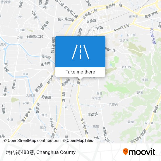 埔內街480巷 map