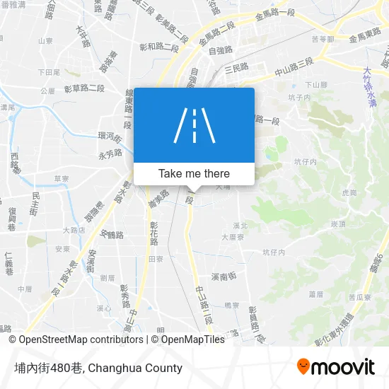 埔內街480巷 map