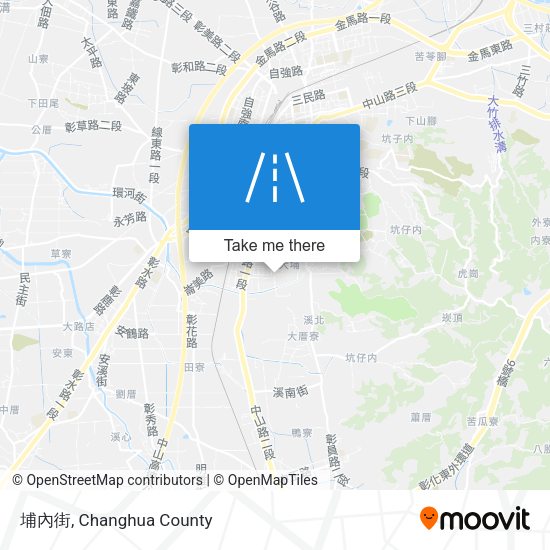 埔內街 map