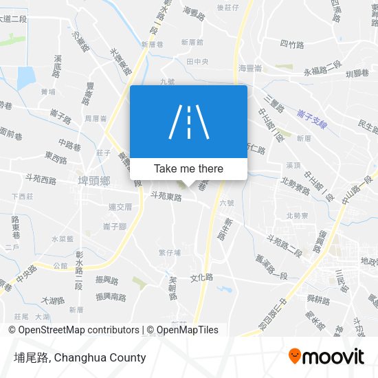 埔尾路地圖