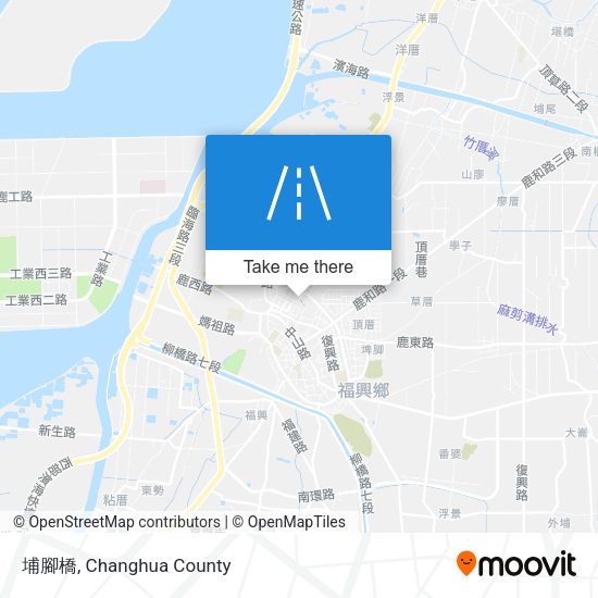 埔腳橋地圖