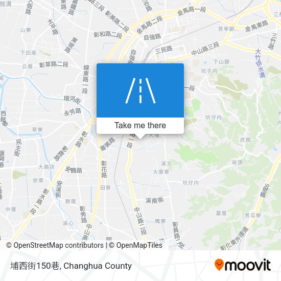 埔西街150巷 map