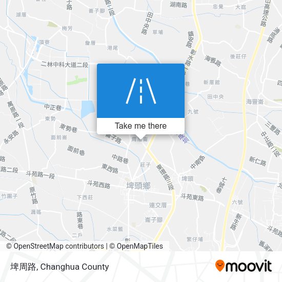 埤周路地圖