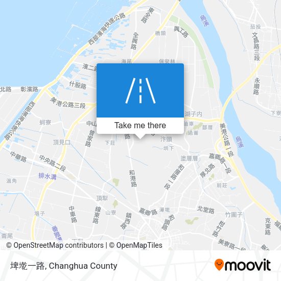 埤墘一路地圖
