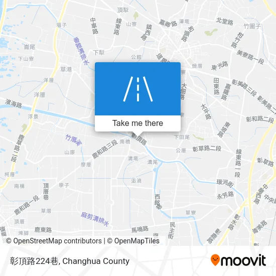 彰頂路224巷 map