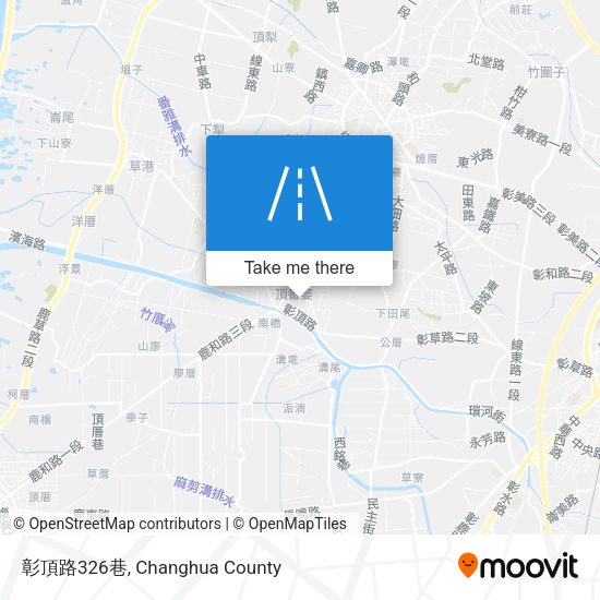 彰頂路326巷地圖