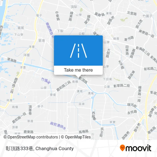 彰頂路333巷 map