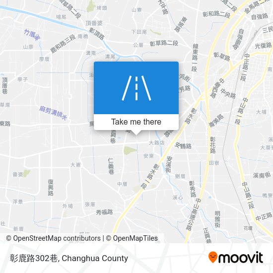 彰鹿路302巷 map