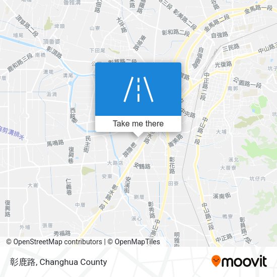 彰鹿路地圖