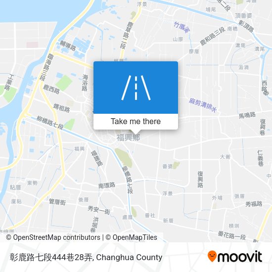 彰鹿路七段444巷28弄地圖