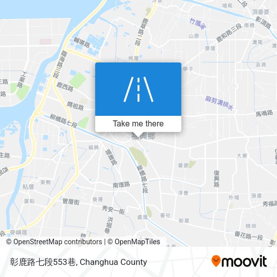 彰鹿路七段553巷 map
