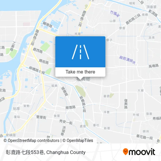 彰鹿路七段553巷 map