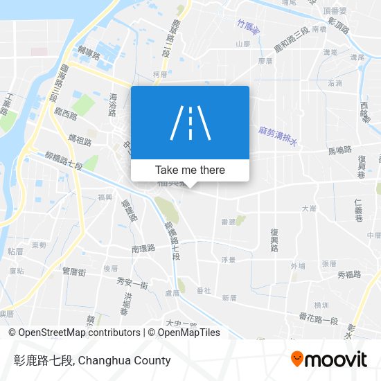 彰鹿路七段 map