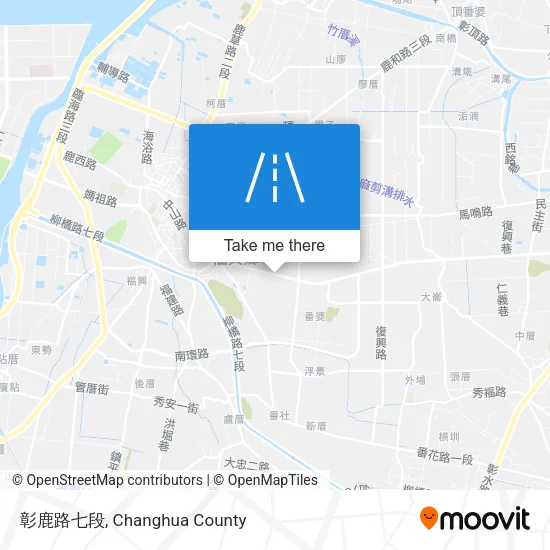 彰鹿路七段 map
