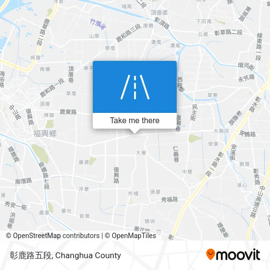 彰鹿路五段 map