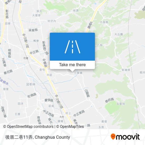 後厝二巷11弄 map