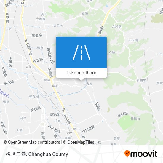 後厝二巷 map