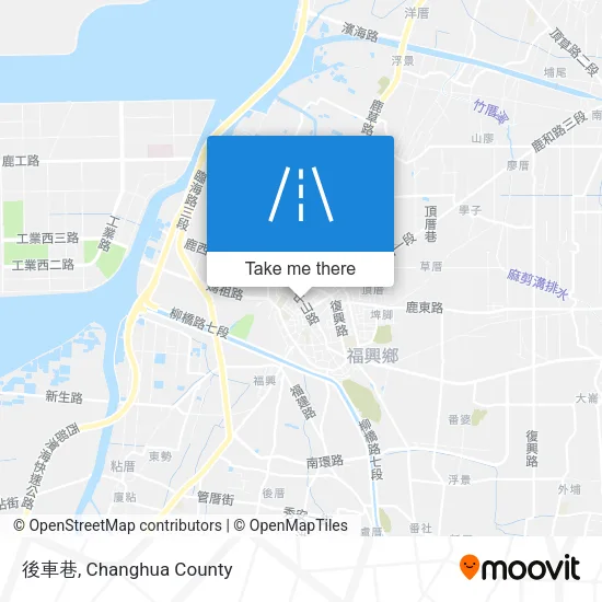 後車巷 map