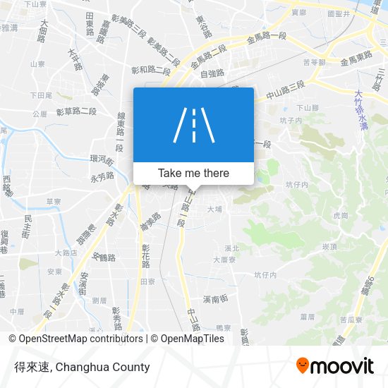 得來速 map