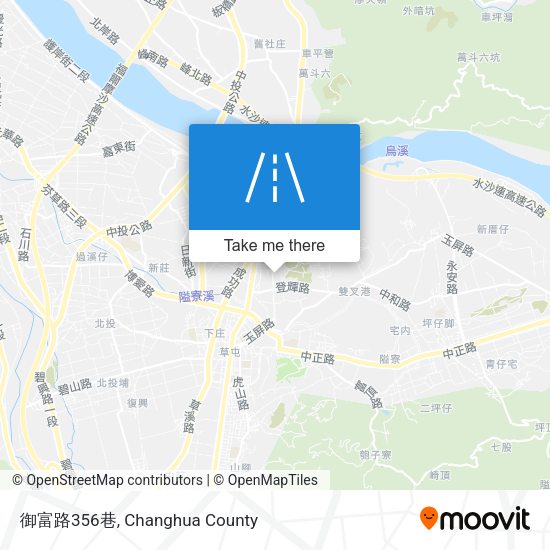 御富路356巷 map