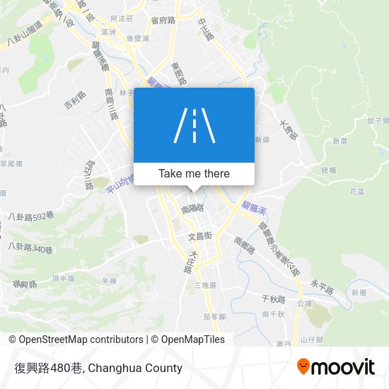復興路480巷地圖
