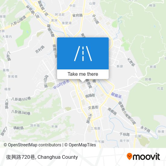 復興路720巷地圖