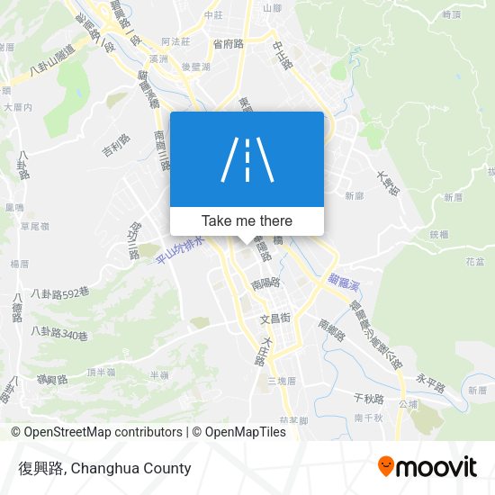 復興路 map