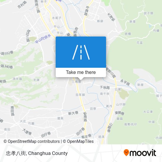 忠孝八街地圖