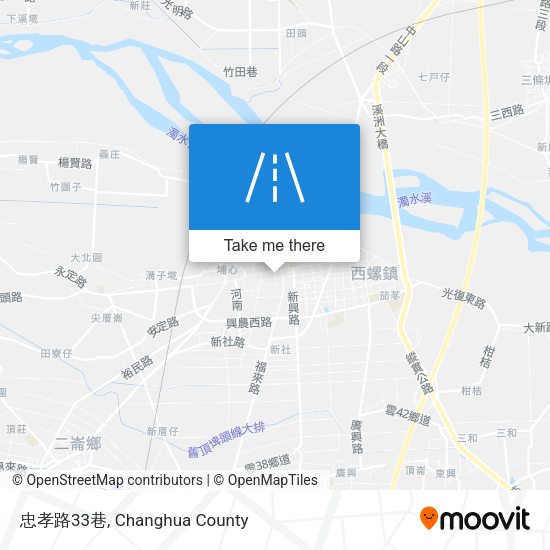 忠孝路33巷地圖