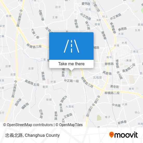 忠義北路地圖