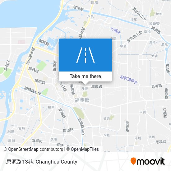 思源路13巷地圖