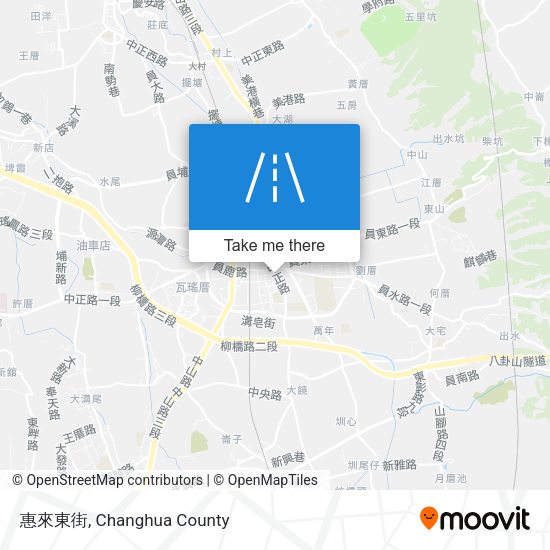 惠來東街地圖
