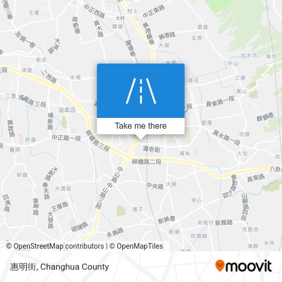 惠明街 map