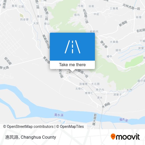惠民路地圖