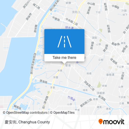 慶安街 map