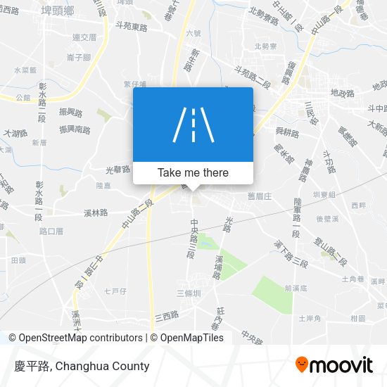慶平路地圖