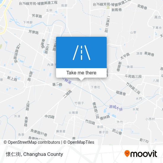 懷仁街地圖