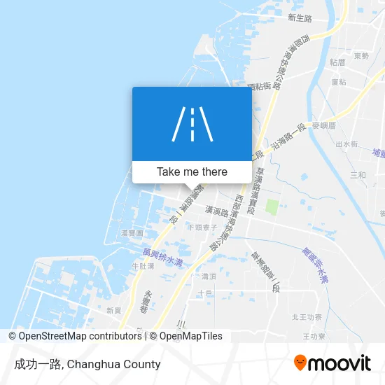 成功一路地圖