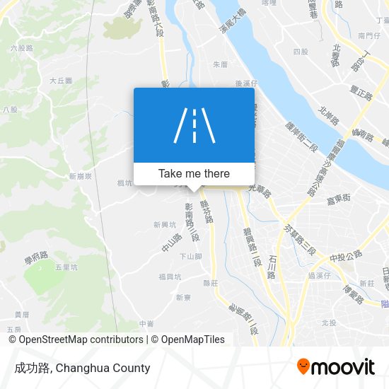 成功路地圖