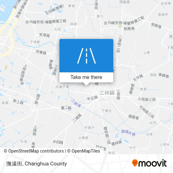 撫遠街 map