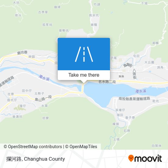 攔河路地圖