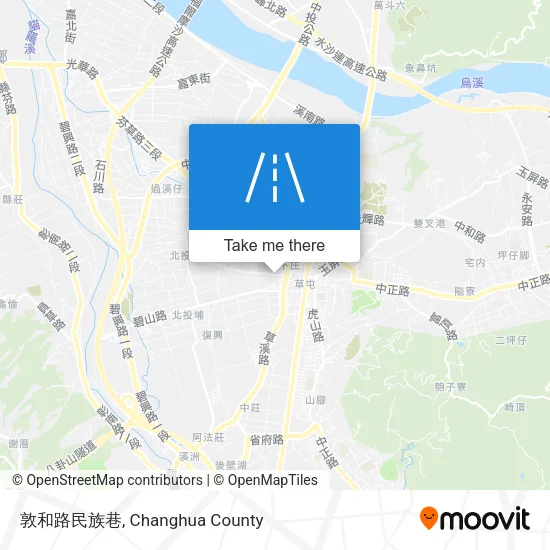 敦和路民族巷地圖