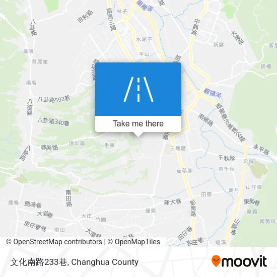 文化南路233巷 map