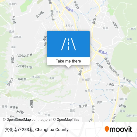 文化南路283巷 map