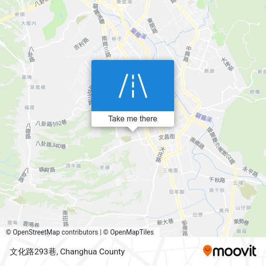 文化路293巷地圖