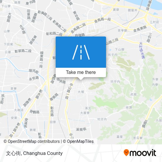 文心街 map