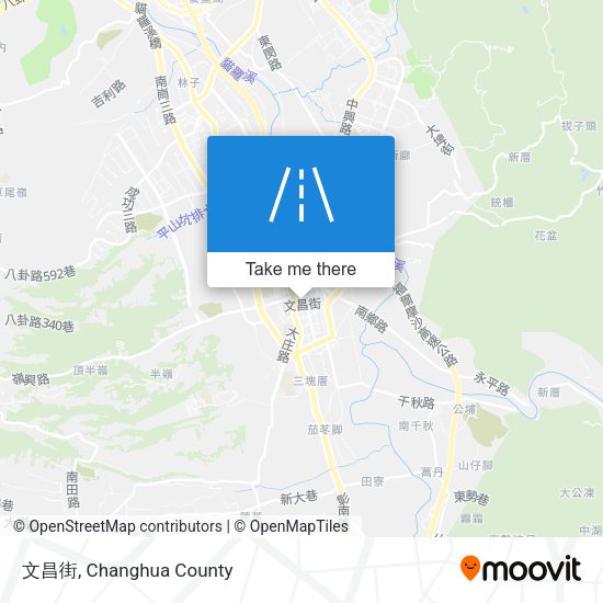 文昌街 map