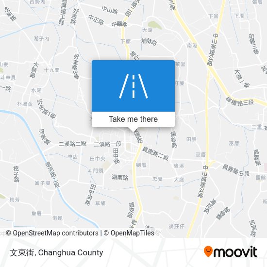 文東街 map
