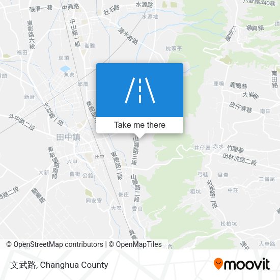 文武路 map