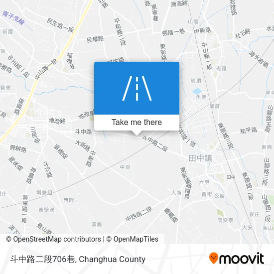 斗中路二段706巷地圖
